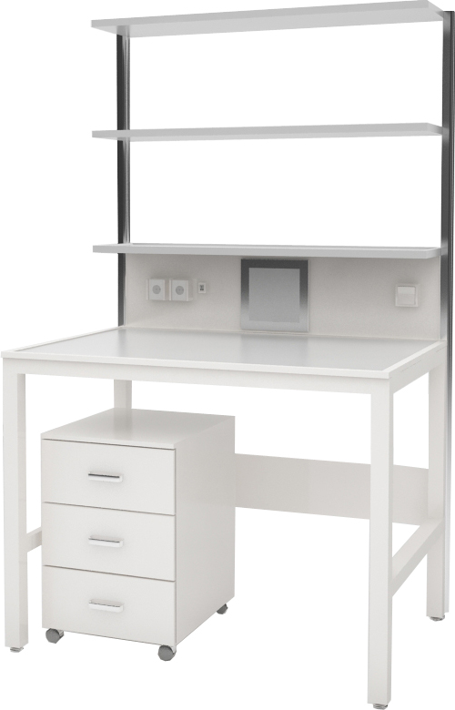 Стол лабораторный пристенный